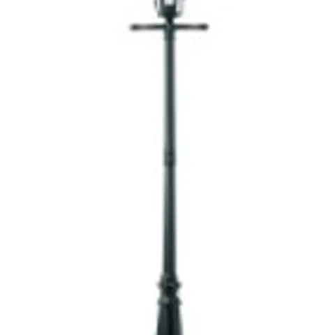 FOUR BRAND NEW AND BOXED ENDON YG-3010 BLACK CAST ALUMINIUM GARDEN LAMP POSTS