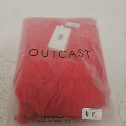 OUTCAST LUBELA MAXI SKIRT RED – SIZE S