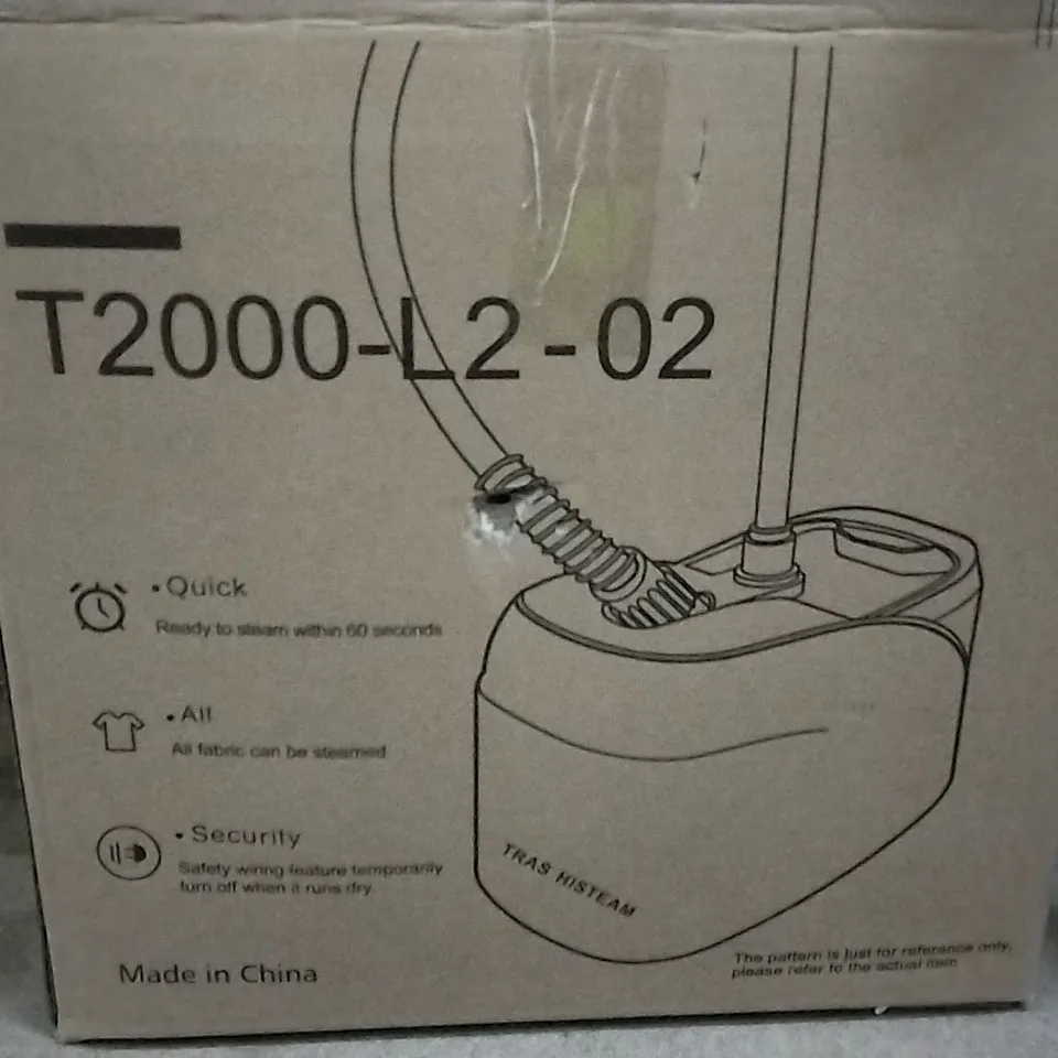 BOXED TRA HISTEAM CLOTHES STEAMER T2000-L2-02