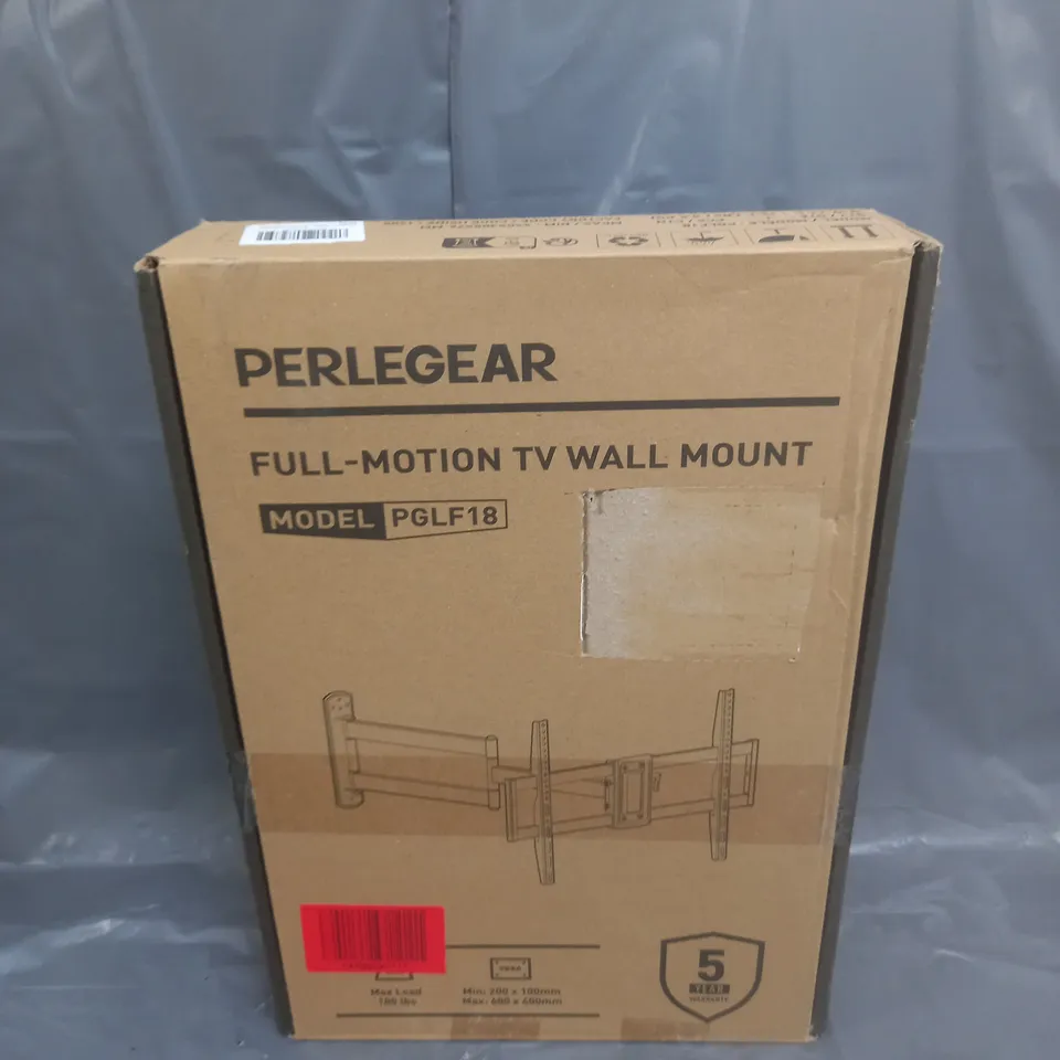 PERLEGEAR FULL MOTION TV WALL MOUNT MODEL PGLF18