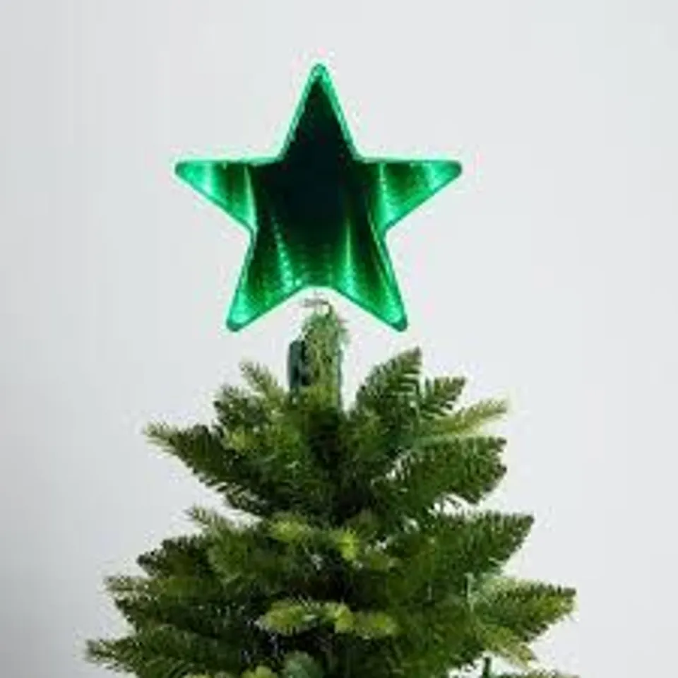 SANTA EXPRESS INFINITY STAR TREE TOPPER