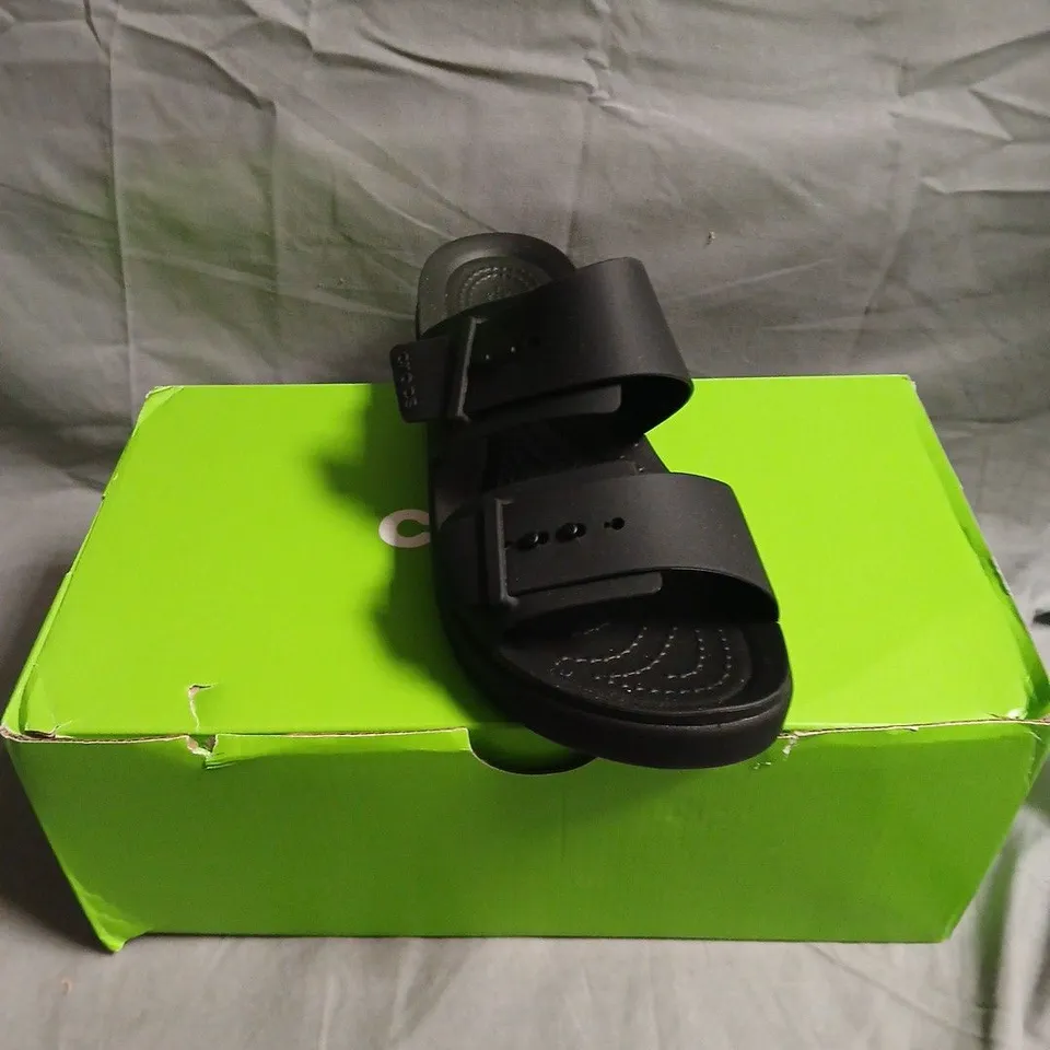 CROCS LITE RIDE OPEN TOE SANDALS - 8