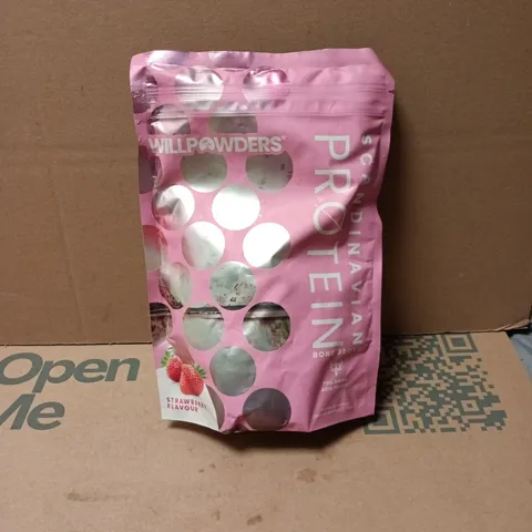WILLPOWDERS BONE BROTH STRAWBERRY FLAVOUR 300G