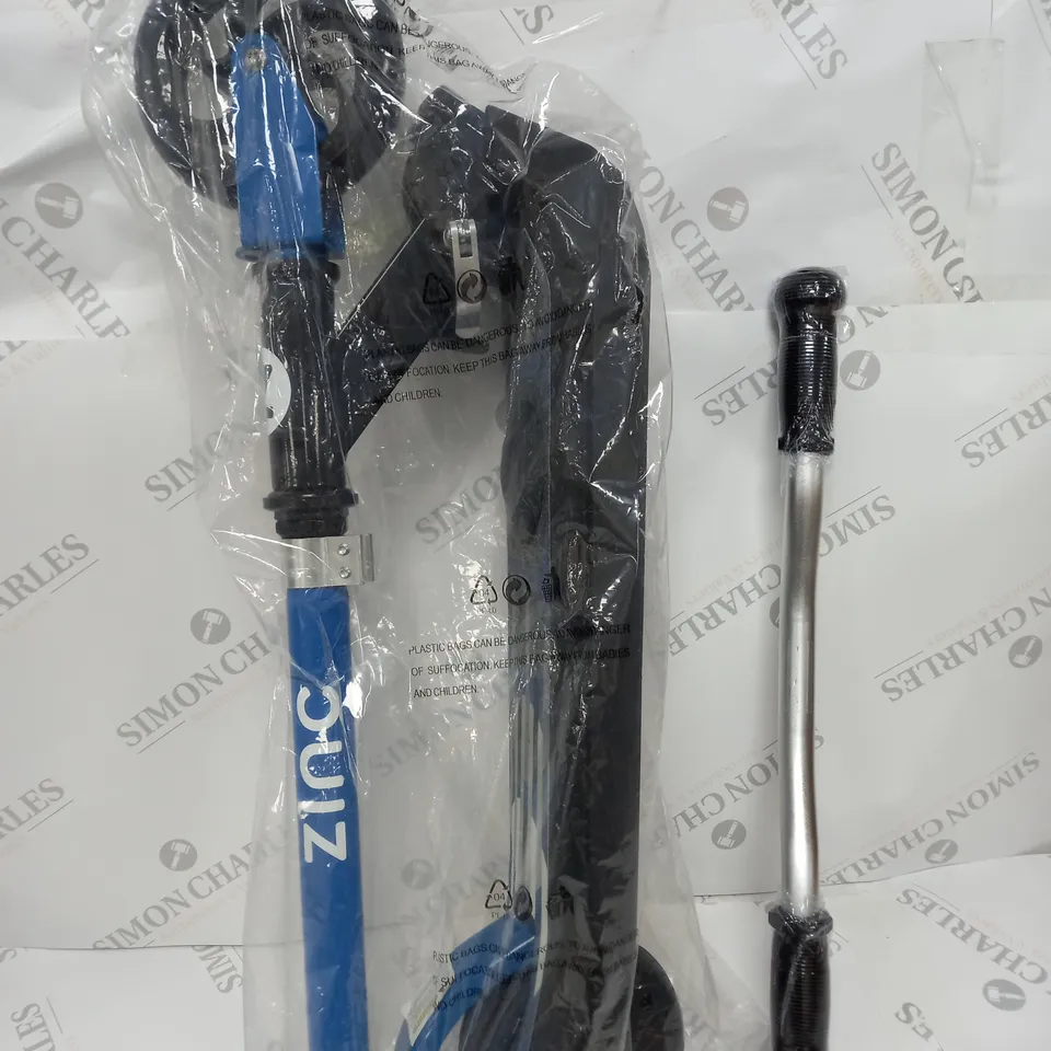 BOXED ZINC E4 MAX ELECTRIC SCOOTER - BLUE RRP £139.99