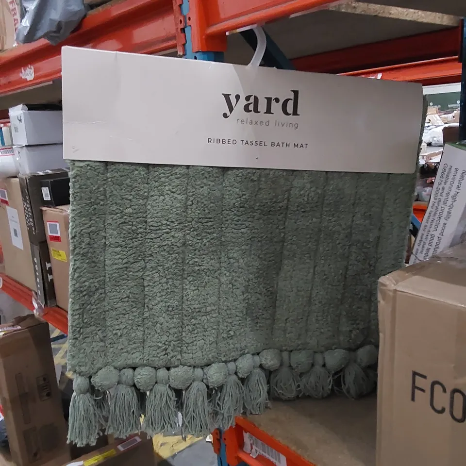 ROBELMONT RECTANGLE BATH MAT IN SAGE 