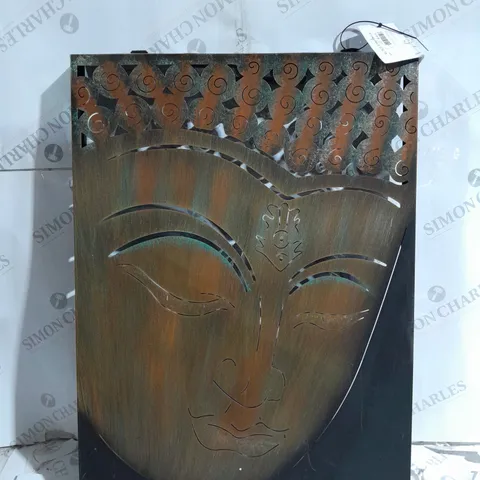 INNOVATORS SOLAR LED TRANQUIL BUDDHA WALL DECOR