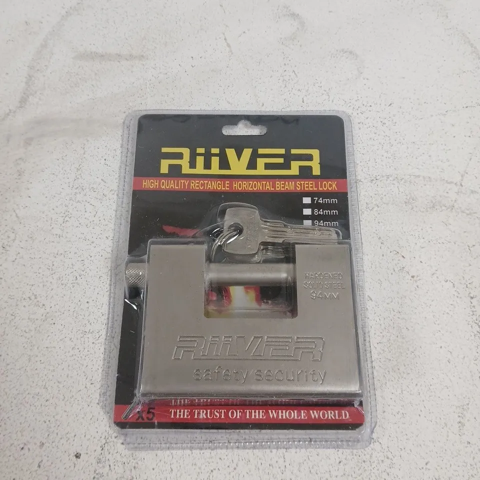  RIIVER HIGH QUALITY RECTANGLE HORIZONTAL BEAM STEEL LOCK