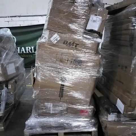 PALLET OF HOUSEHOLD ITEMS TO INCLUDE LITHIUM CUTTING MACHINE,  LED BATHROOM MIRROR LIGHT, EXHAUST FAN AND OTHER ASSORTED ITEMS...