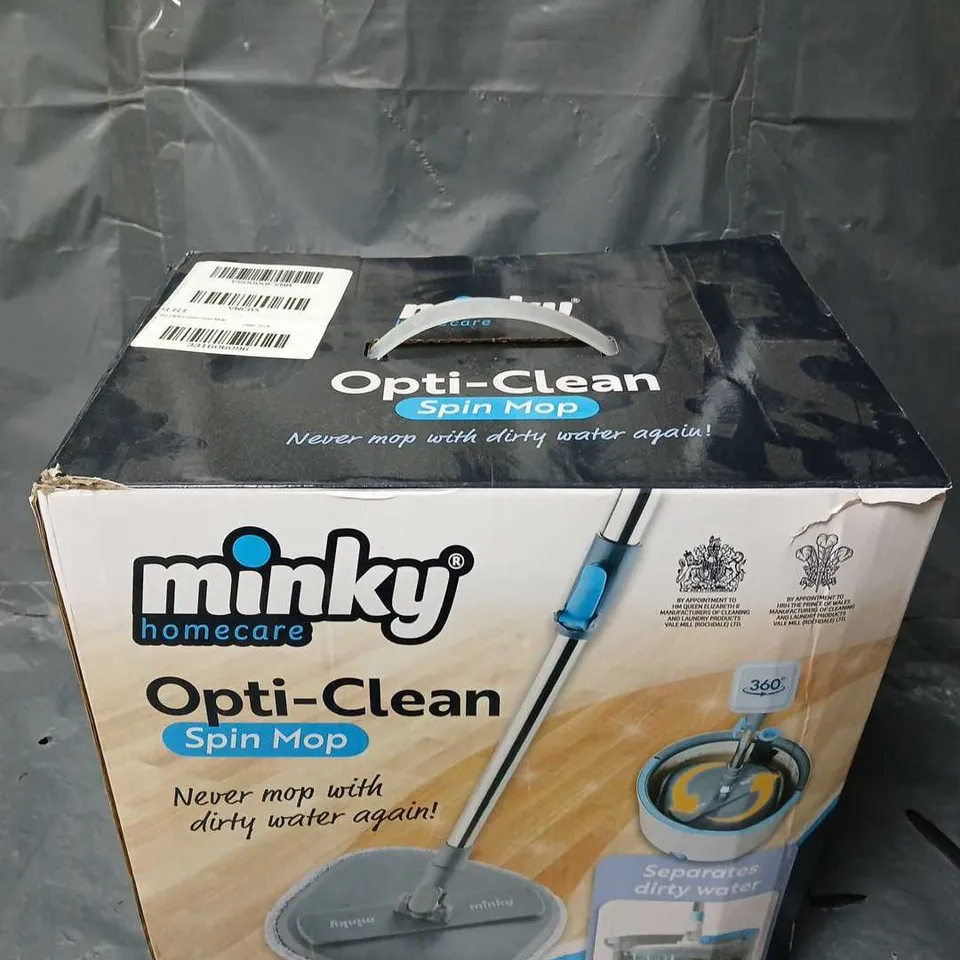 BOXED MINKY OPTI CLEAN SPIN MOP