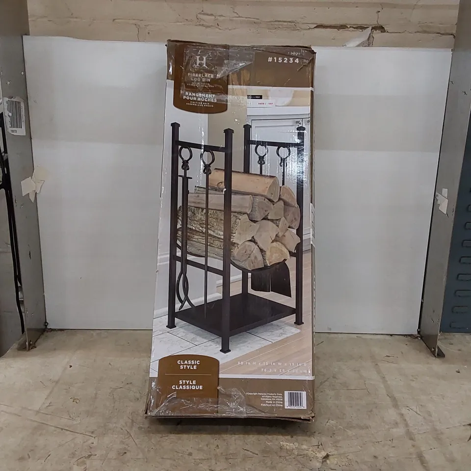 BOXED HEARTH CENTRE 5 PIECE LOG CARRIER (1 BOX)
