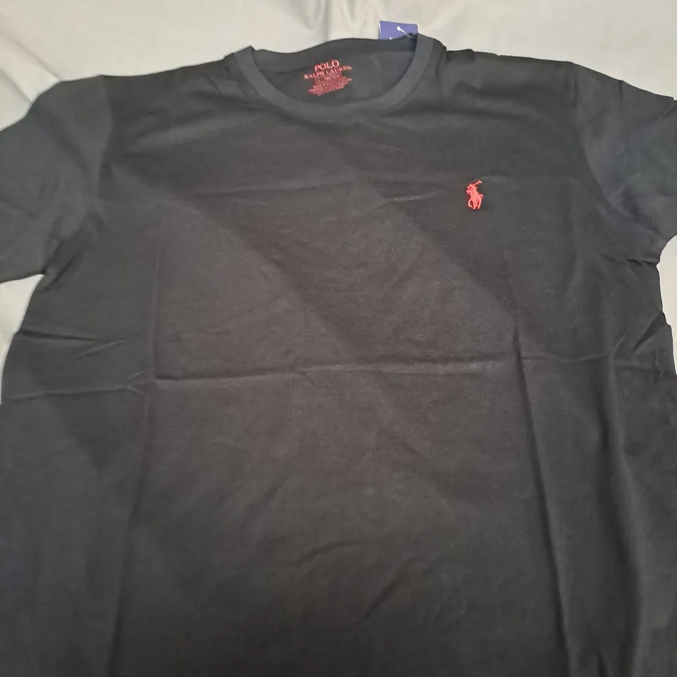 POLO RAPLH LAUREN LOGO T-SHIRT SIZE L