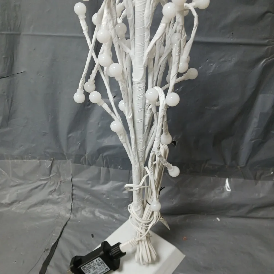 COLOUR CHANGING LED BALL TREE 60CM