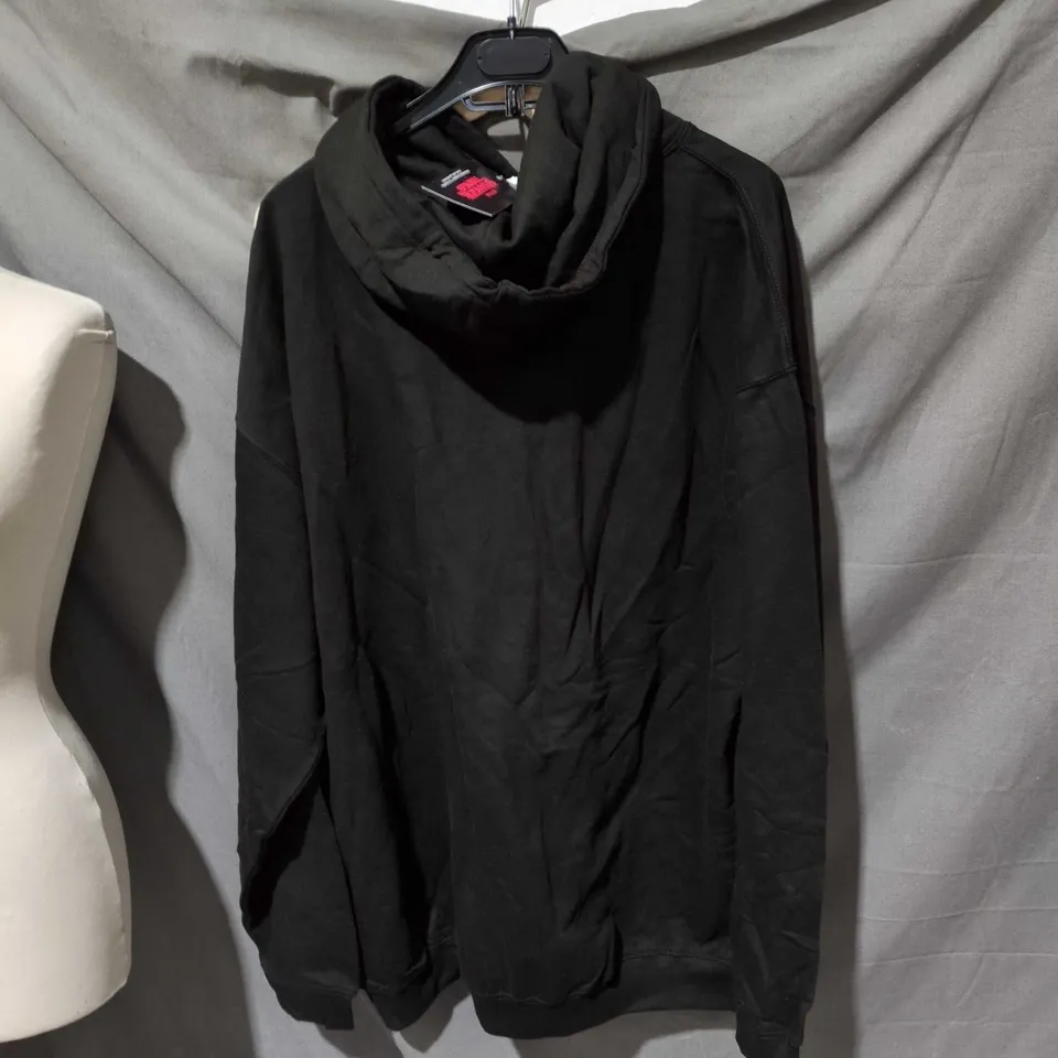 STRANGER THINGS HELLFIRE CLUB HOODIE – BLACK, UK 44-46 (XXL)