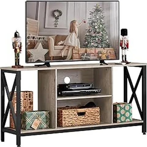 BOXED TV STAND FOR TVS UP TO 65" GREY