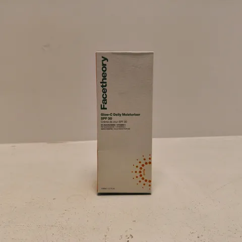 facetheory glow-c daily moisturiser spf 30 (50ml)