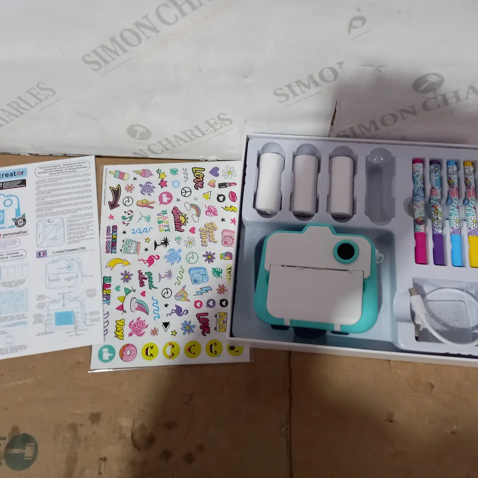 BOXED STUDIO CREATOR PHOTO CREATOR INSTANT CAMERA RRP £69.99