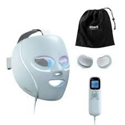 SHARK CRYO GLOW UNDER-EYE COOLING LED ANT-AGING MASK WITH CHARGING STAND