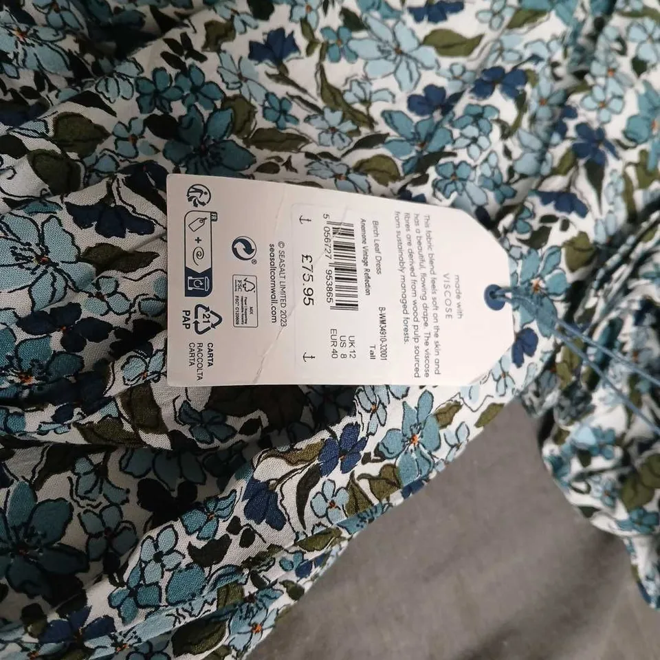 SEASALT CORNWALL FLORAL PRINT SHIRT DRESS – WOMEN'S UK SIZE 12