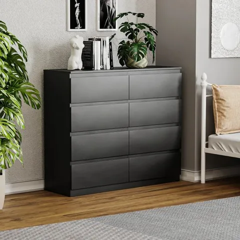 BOX3D CUNHA 8 DRAWER WIDE CHEST OF DRAWERS (2 BOXES)