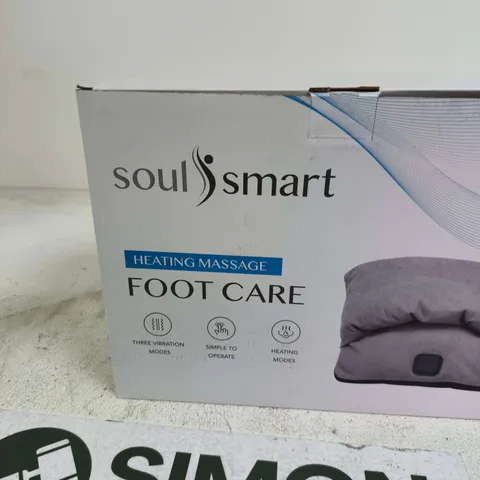 SOUL SMART FOOT CARE HEATING MASSAGE FOOT MASSAGER