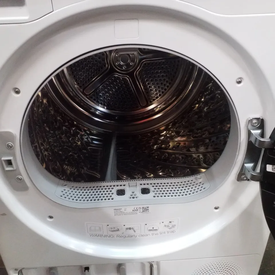 HISENSE 3S SERIES DH3S902BW3 9KG HEAT PUMP TUMBLE DRYER - WHITE