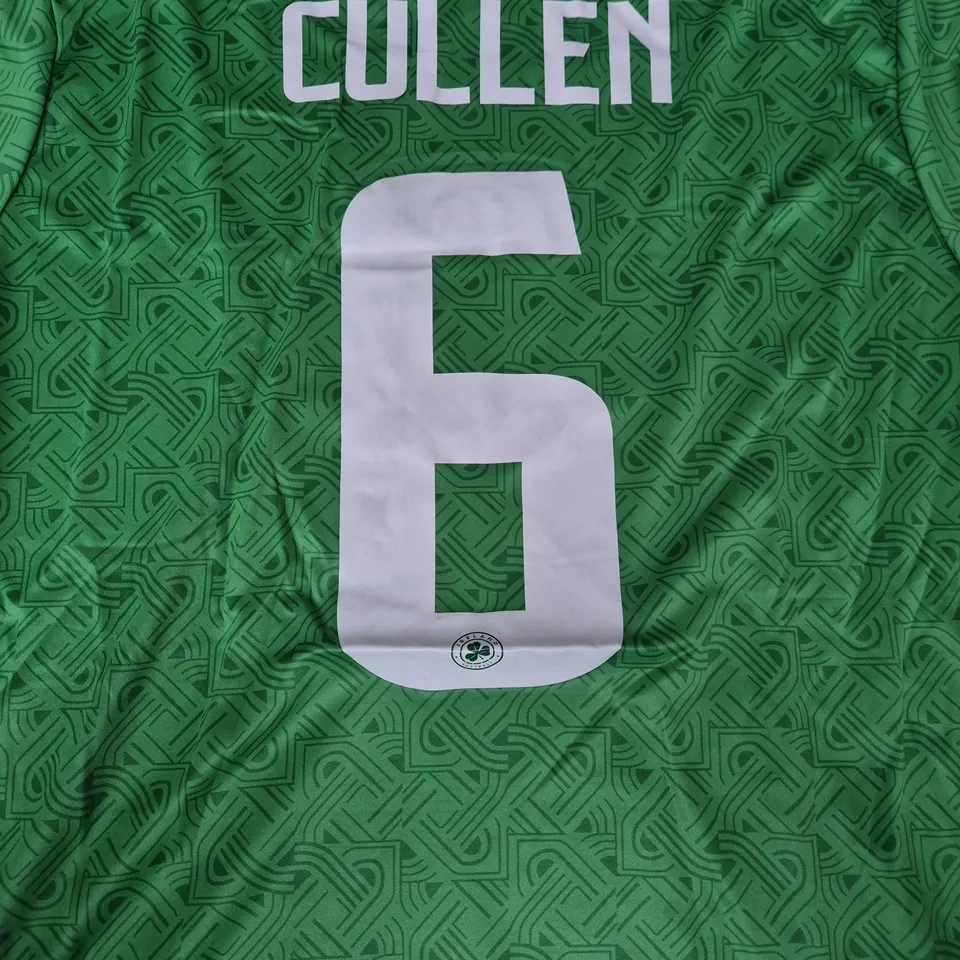 CASTORE IRELAND IRELAND NUMBER 6 CULLEN FOOTBALL TOP SIZE XL