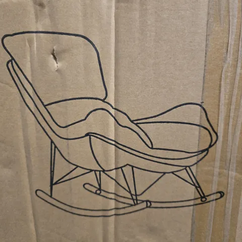 UNBRANDED GARDEN PADDED CHAIR - COLLECTION ONLY