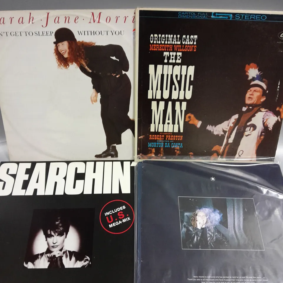 APPROXIMATELY 30 ASSORTED VINYL RECORDS TO INCLUDE GARY LUX, THAT PETROL EMOTION, DUKE ETC