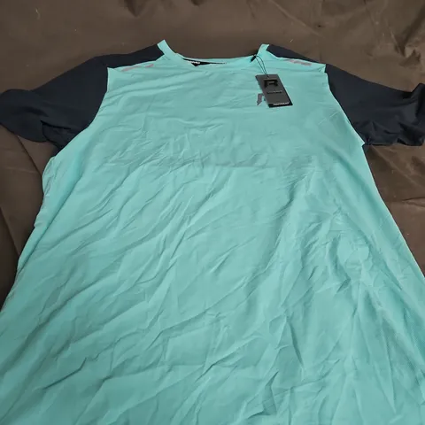 REPRIMO FLIGHT T-SHIRT CYAN/NAVY – SIZE M