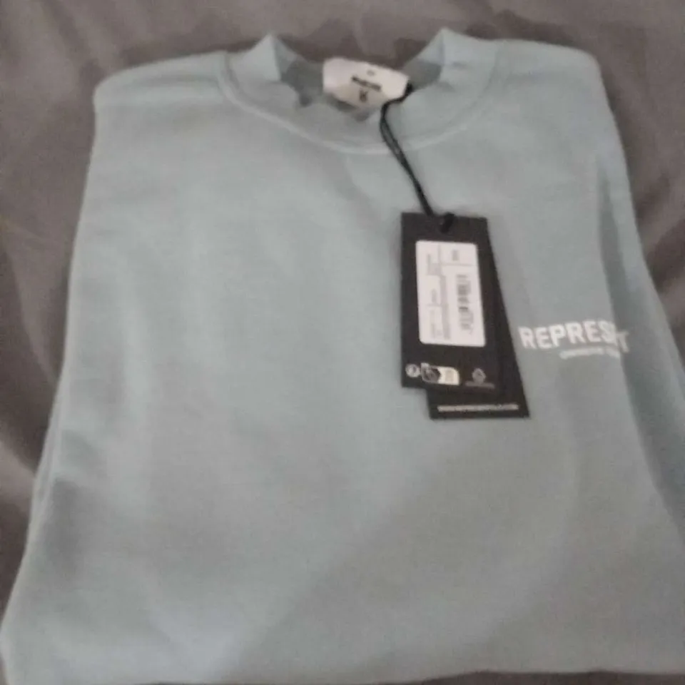 REPRESENT OWNERS CLUB POWDER BLUE SWAETER SIZE XXS