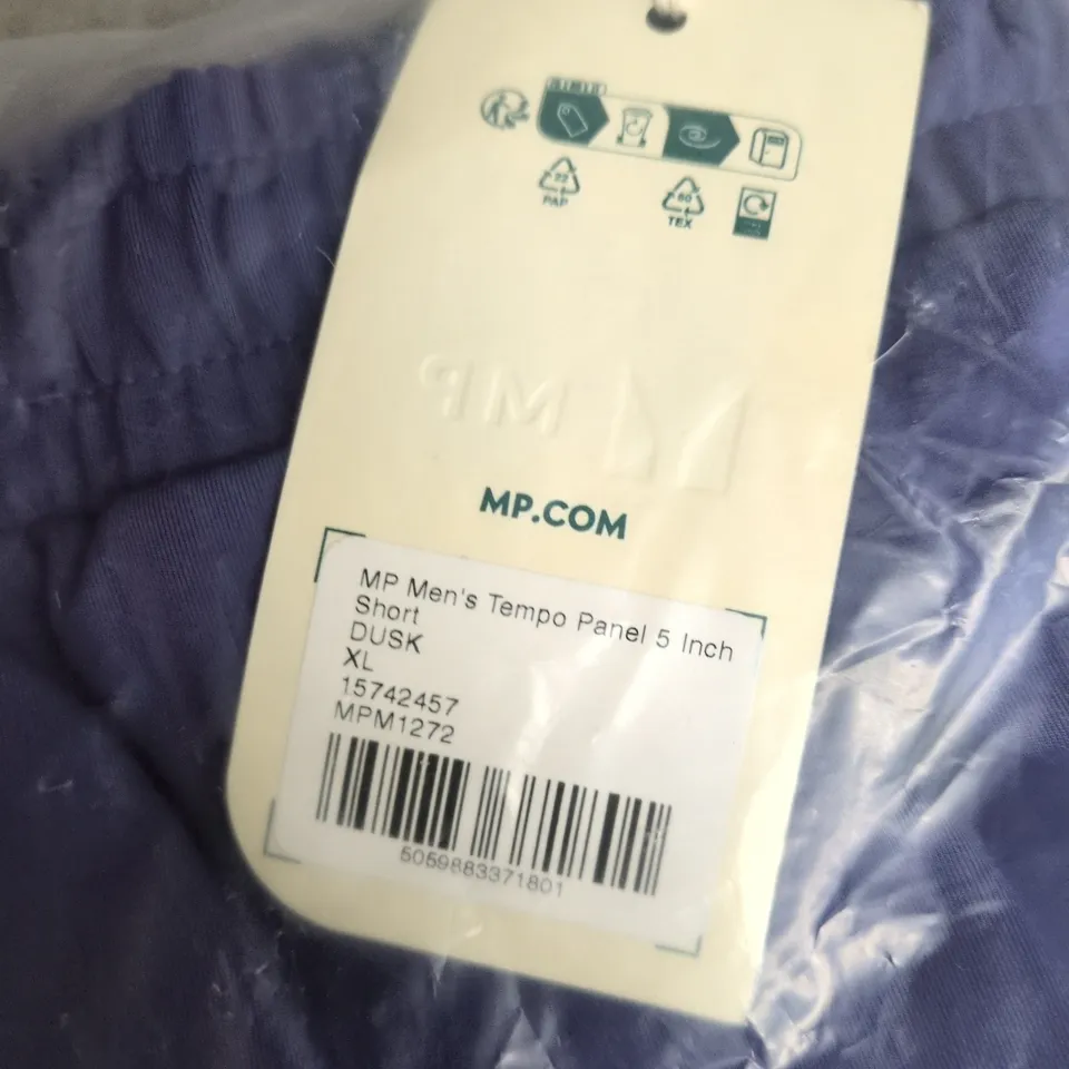 MP MEN'S TEMPO PANEL 5-INCH SHORTS – DUSK, XL