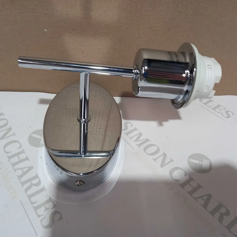 DAR LIGHTING LTD PADOVA POLISHED CHROME WALL LIGHT (BRACKET ONLY)