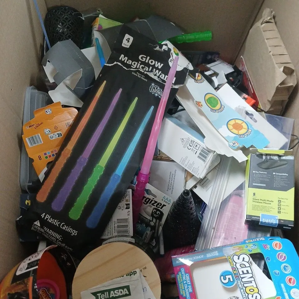 BOX OF ASSORTED TOYS