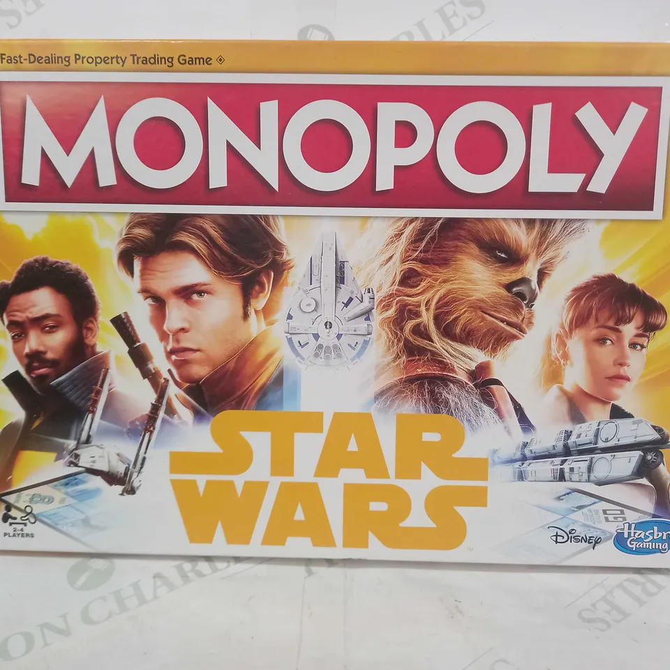 HASBRO GAMING STAR WARS MONOPOLY BOARD GAME