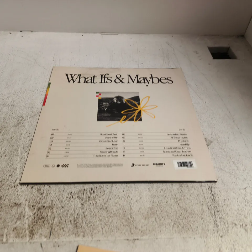 TOM GRENNAN SIGNED VINYL LP – WHAT IFS & MAYBES