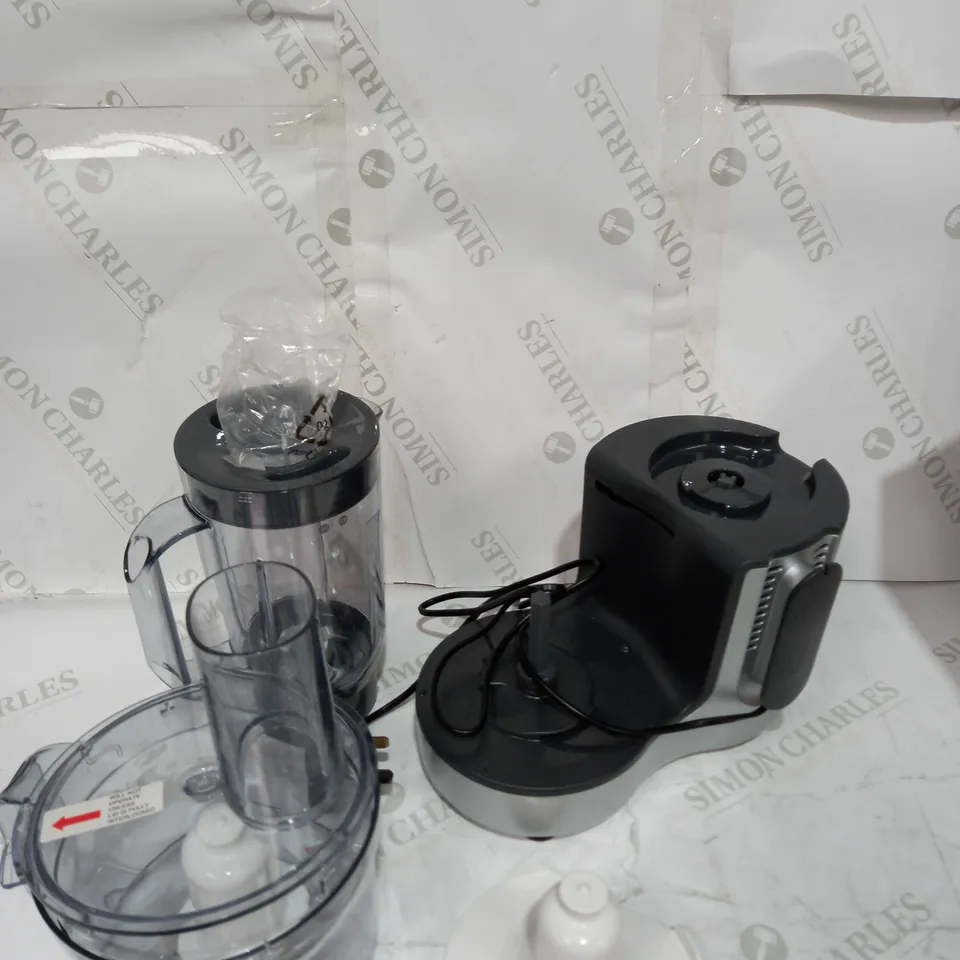KENWOOD COMPACT FOOD PROCESSOR - SILVER AND GREY