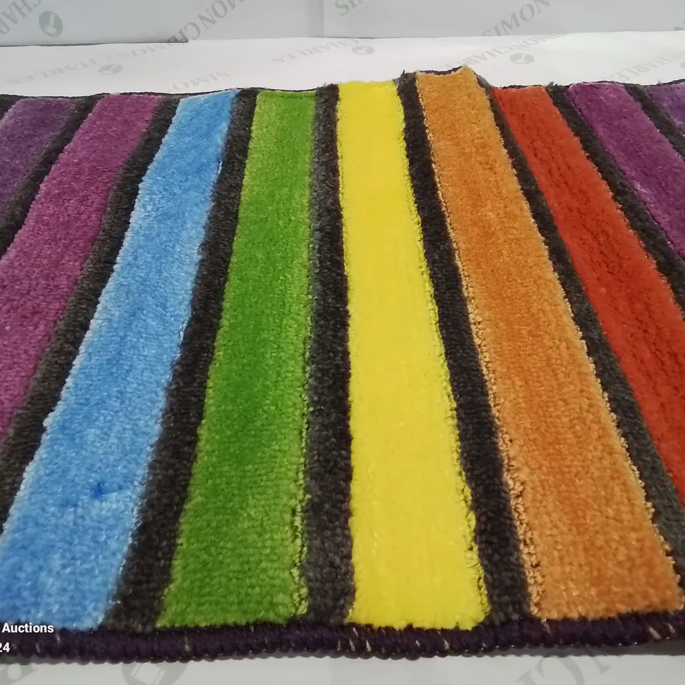 BRAND NEW PACO HOME MULTICOLOURED SALAMANCA 50X80CM RUG