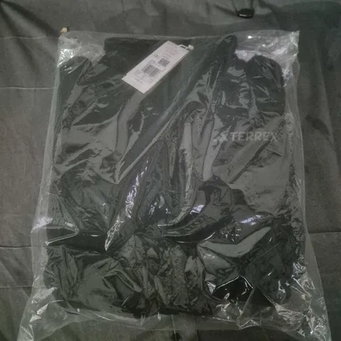 BAGGED ADIDAS TERREX FLEECE JACKET – BLACK - SMALL