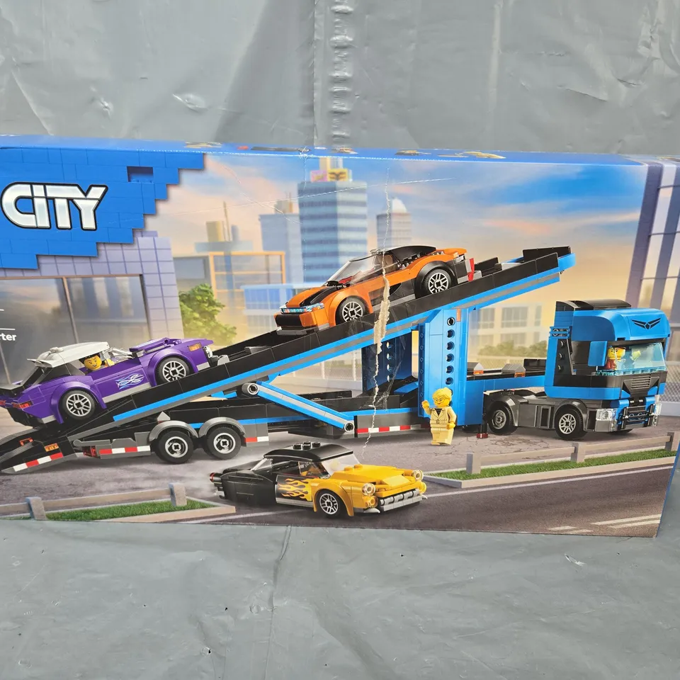 BOXED LEGO CITY CAR TRANSPORTER - 60408