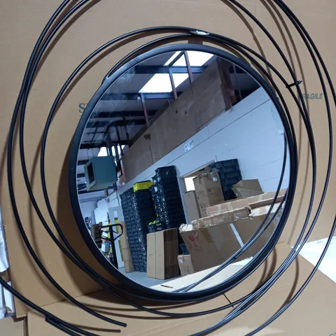 BLACK DESIGNER OUTSIDE MIRROR