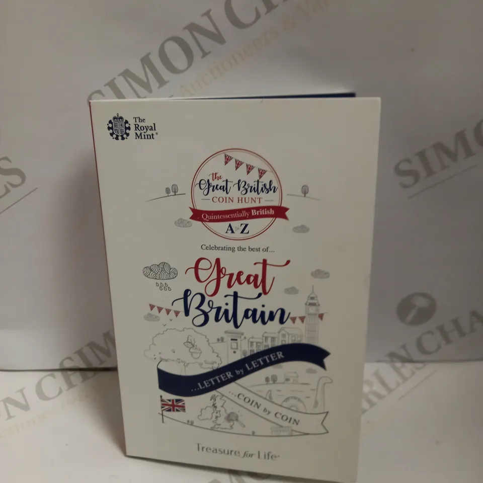 THE ROYAL MINT THE GREAT BRITISH COIN HUNT COLLECTION 2018 - COMPLETE 