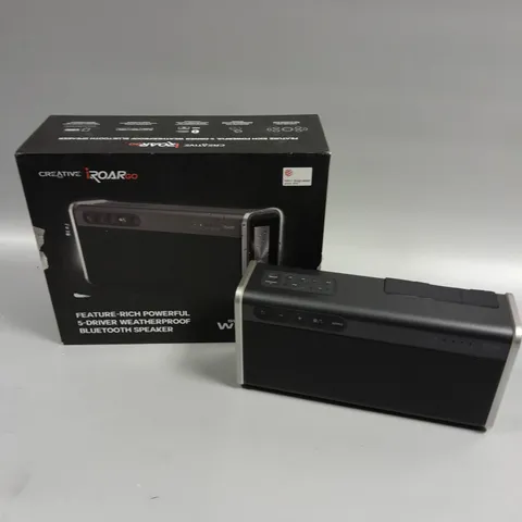 BOXED CREATIVE IROAR GO BLUETOOTH SPEAKER