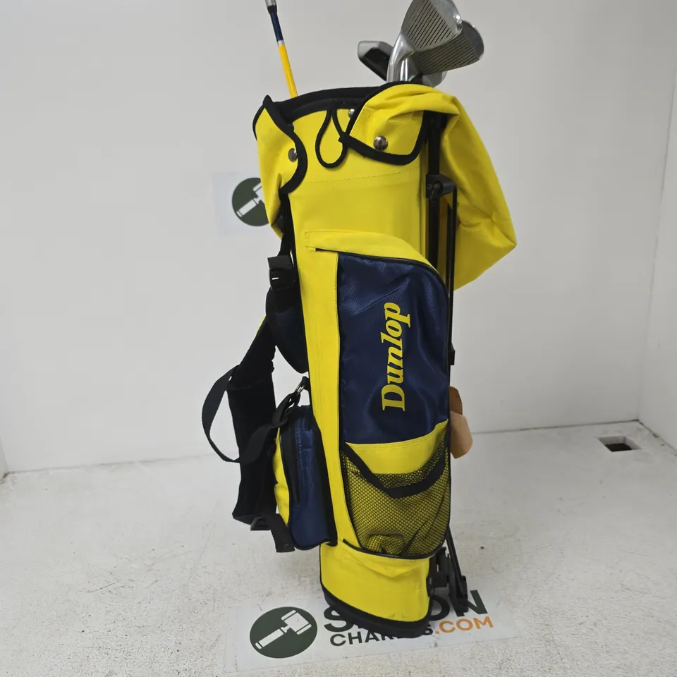 DUNLOP JUNIOR 5 CLUB SET PLUS CADDY