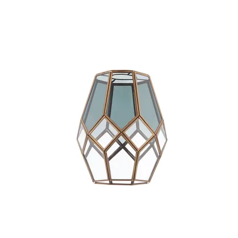 BOXED 23.5CM H OVAL PENDANT SHADE (SCREW ON) IN