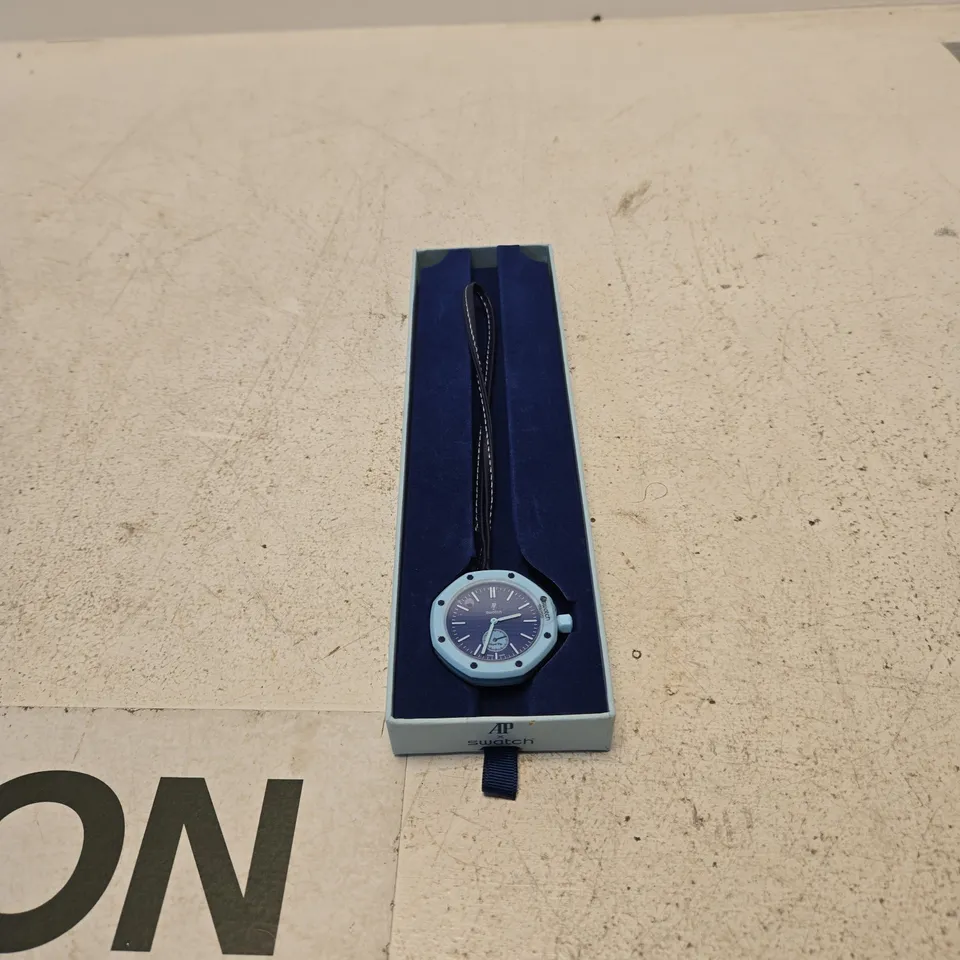 AUDEMARS PIGUIET X SWATCH ROYAL POP LAN BA WATCH IN BOX