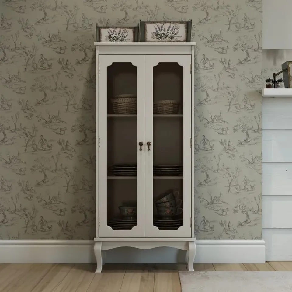BOXED ALISON DISPLAY CABINET 