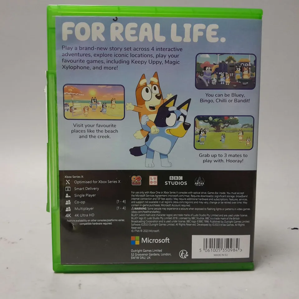 BLUEY THE VIDEOGAME (XBOX SERIES X)