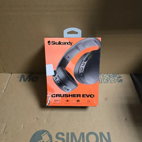 SKULLCANDY CRUSHER EVO WIRELESS HEADPHONES – BOXED