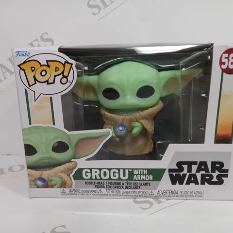 BOXED POP GROGU WITH ARMOR - 584