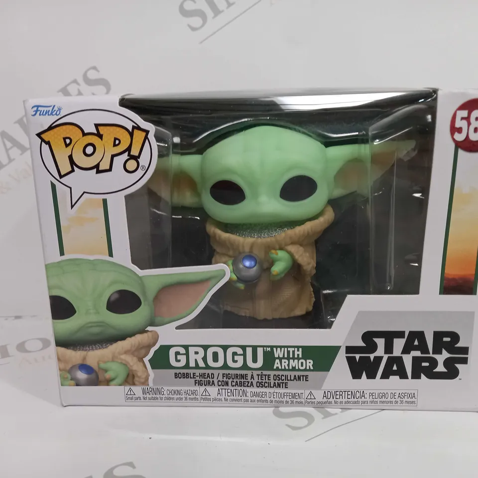 BOXED POP GROGU WITH ARMOR - 584 